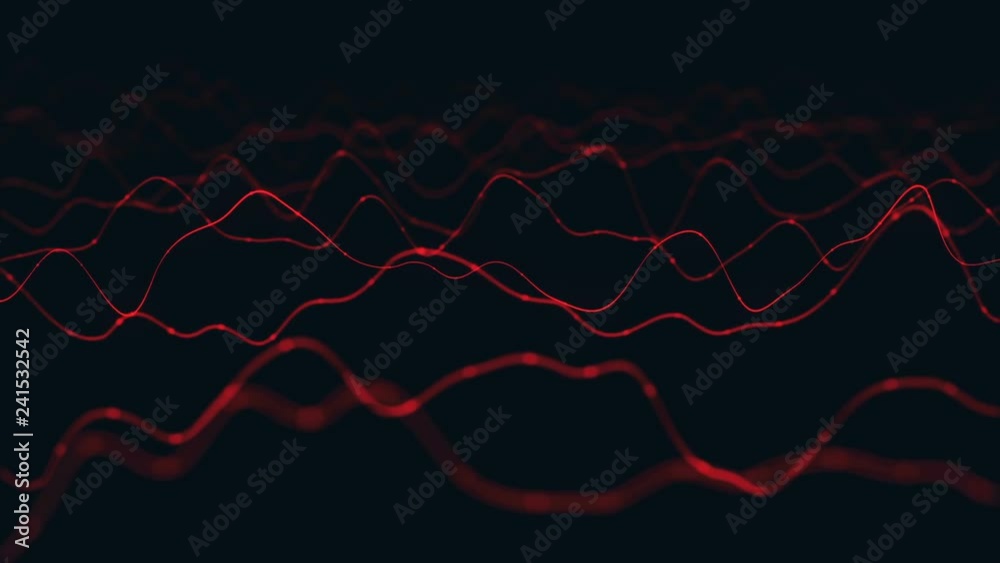 Animation growth of abstract charts with changing values of check points on dark background. Animation of seamless loop. Animation growth of abstract charts with changing values of check points on dark background. Animation of seamless loop.