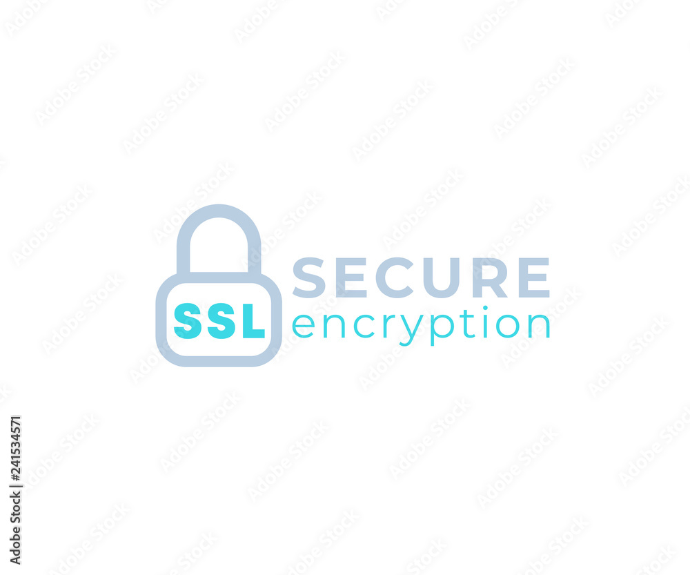 SSL secure vector design SSL secure vector design