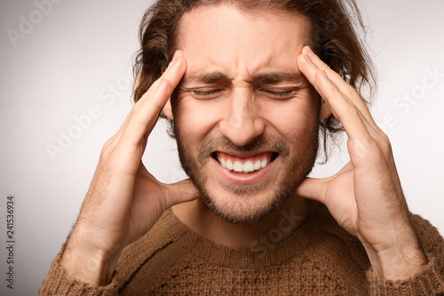 Young Man Suffering from Se...