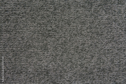 knitted of dark wool texture