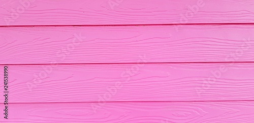 Pink wooden panel or frame painted for background - - Wallpaper and Decoration surface of Textured concept 