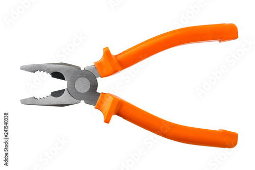 Single orange pliers