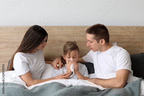 Parents taking care of thei...