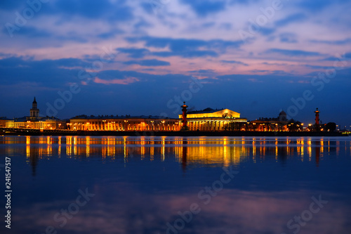 Saint-Peterburg night view