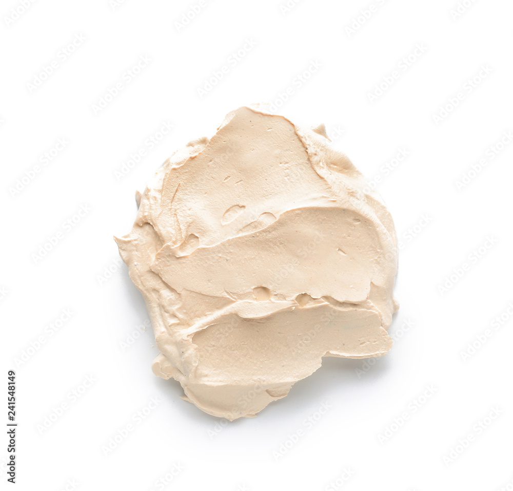 Sample of facial mask on white background Sample of facial mask on white background