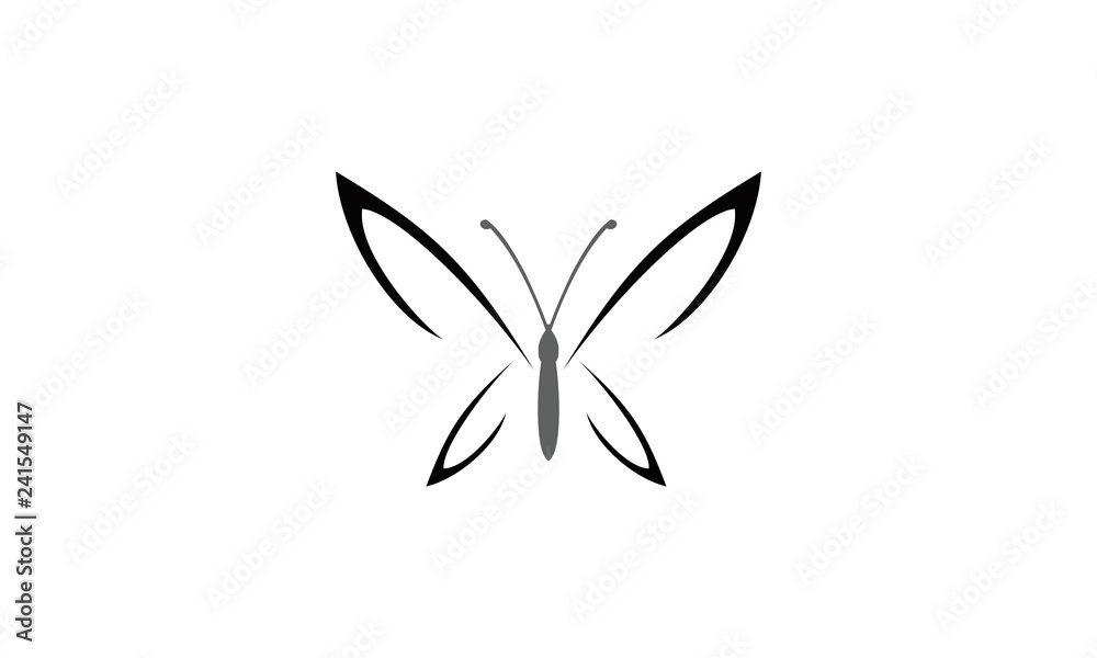 simple lineart butterfly simple lineart butterfly