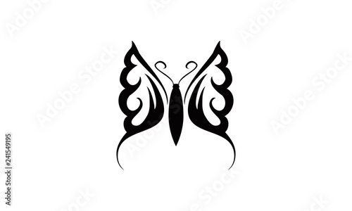 tattoo butterfly logo