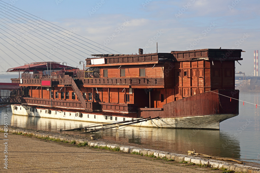 Ship Sava River Belgrade Ship Sava River Belgrade