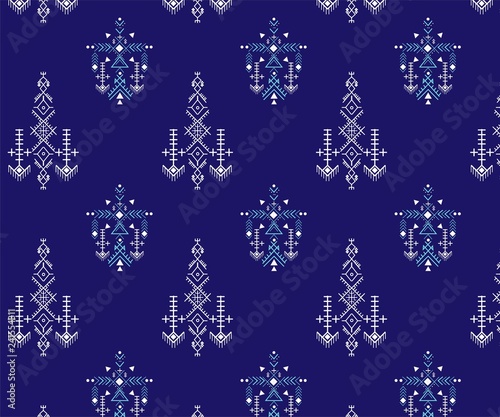 Tribal seamless pattern - Berber native signs ,ethnic background,folk elements.