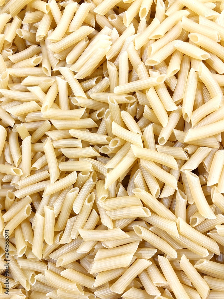 Background Texture of yellow pasta