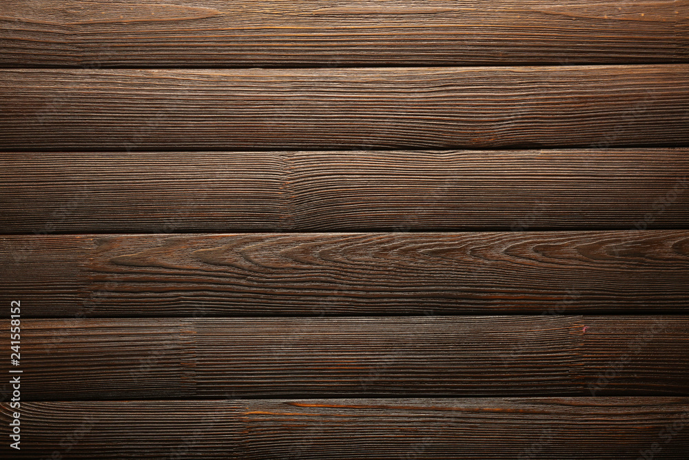 Fototapeta premium Brown wooden surface as background