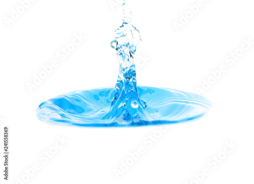 Blue Water Splash
