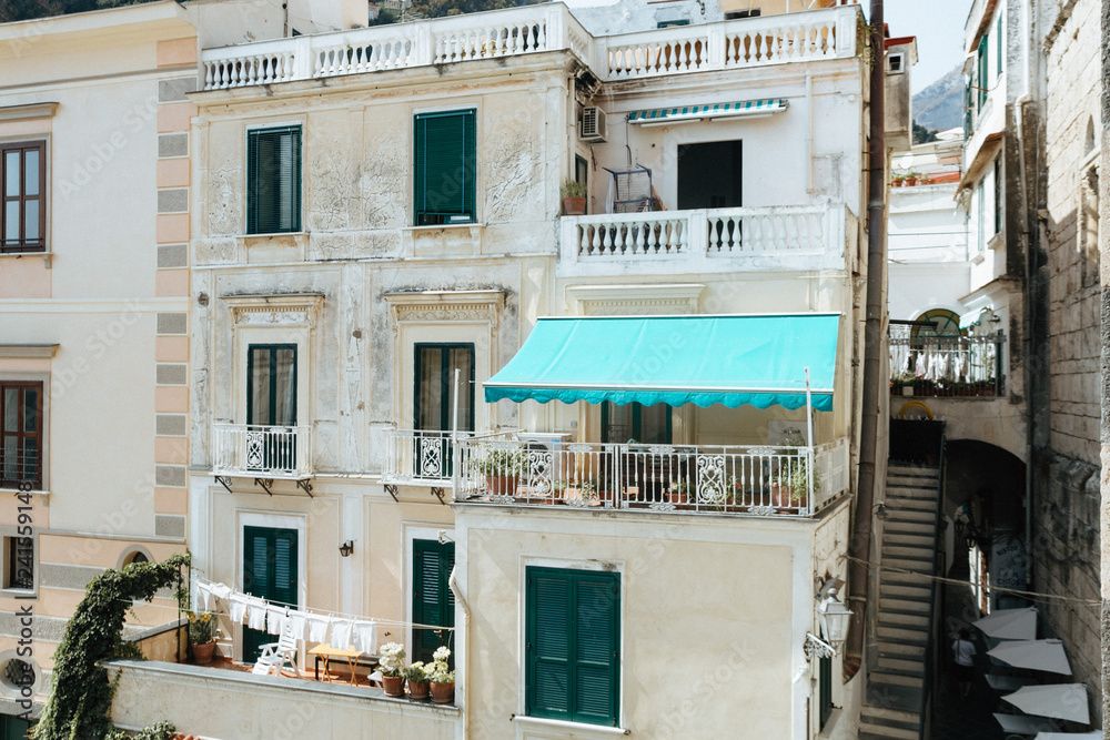 Naklejka premium Amalfi Italy