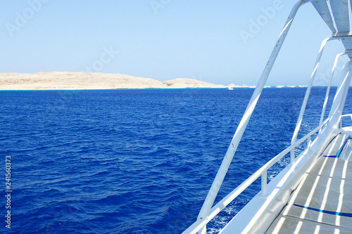 view from sea boat © jonnysek