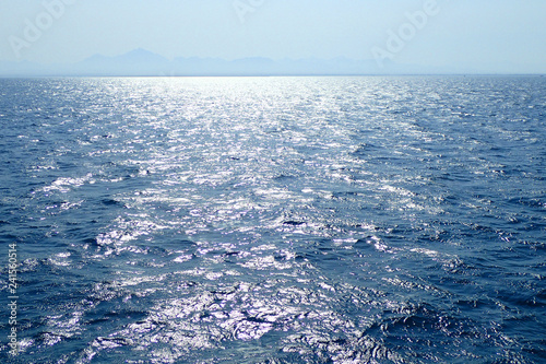 blue water texture from hot Egypt © jonnysek