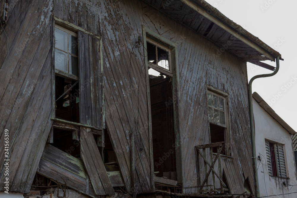 old abandoned house