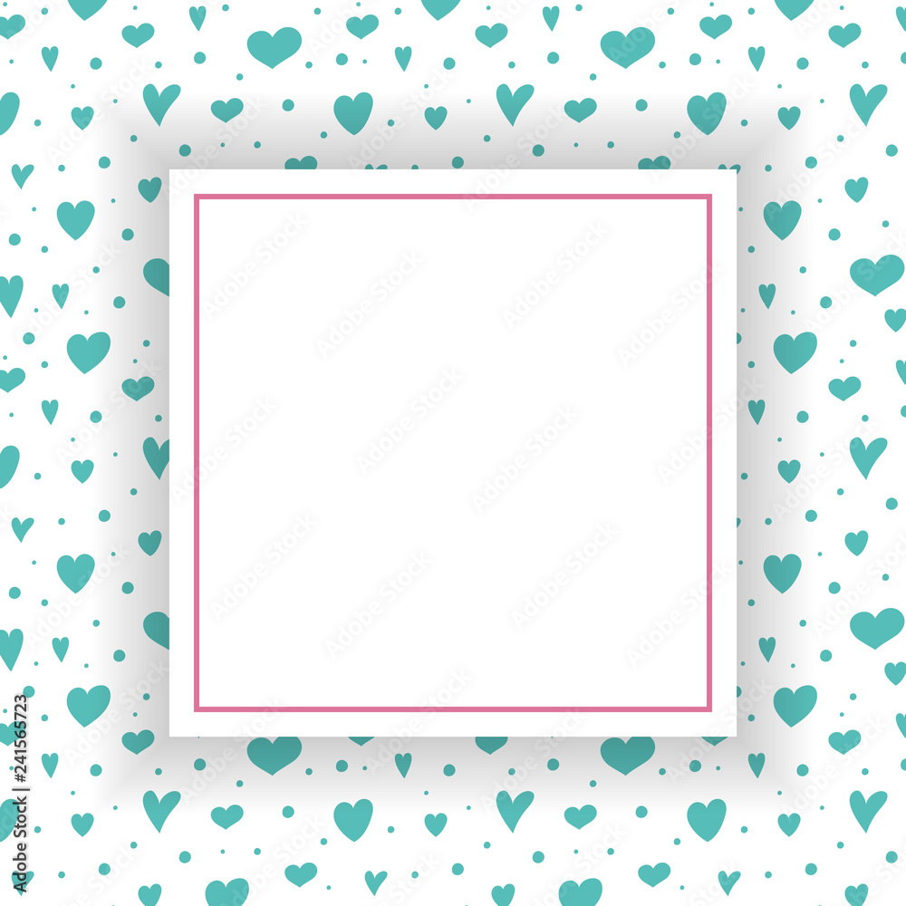 Beautiful background with cute hearts. Mother's Day, Women's Day and Valentine's Day. Vector Beautiful background with cute hearts. Mother's Day, Women's Day and Valentine's Day. Vector