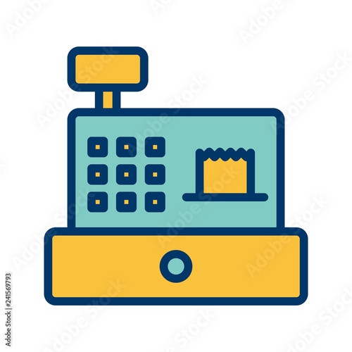 Vector Cash Counter Icon