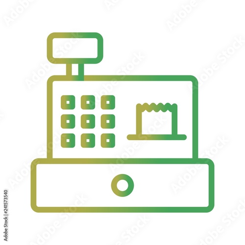Vector Cash Counter Icon