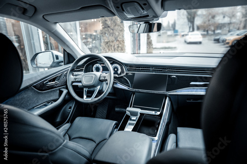 Nice spacious car with leather interior and automatic transmission © Viacheslav Yakobchuk