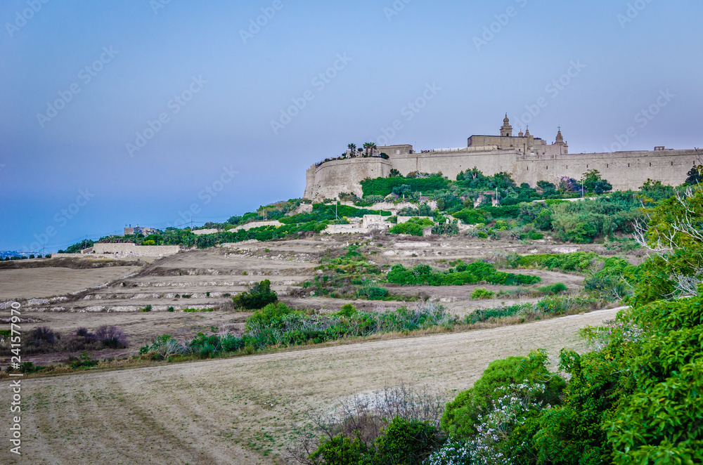 Alleys of Mdina, Malta, the silent city. Alleys of Mdina, Malta, the silent city.
