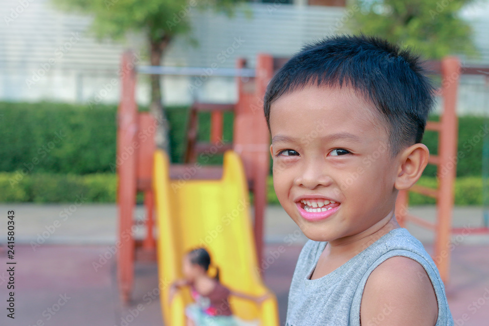 Obraz premium Little asian child.