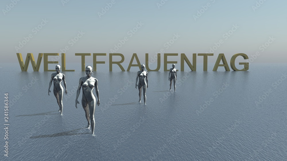 Obraz premium weltfrauentag, international woman`s day