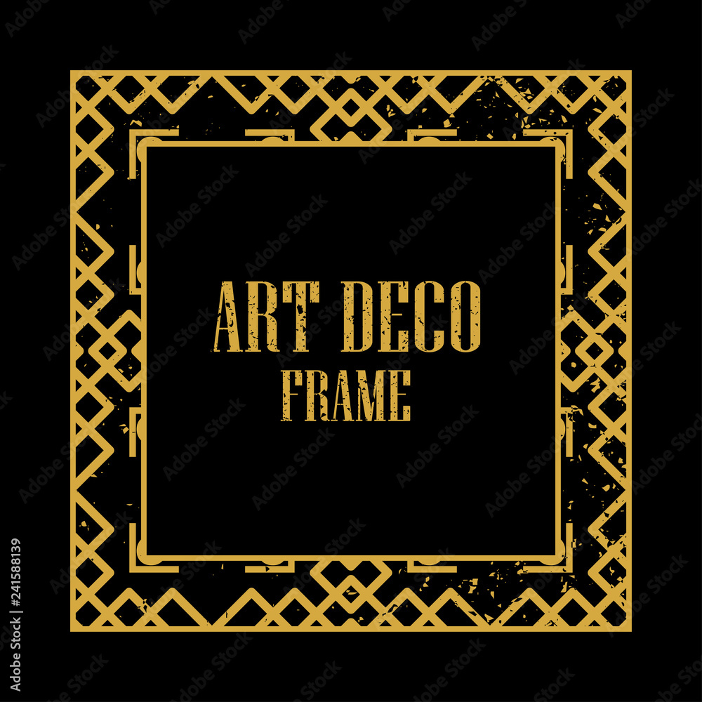Art Deco Retro Frame Art Deco Retro Frame