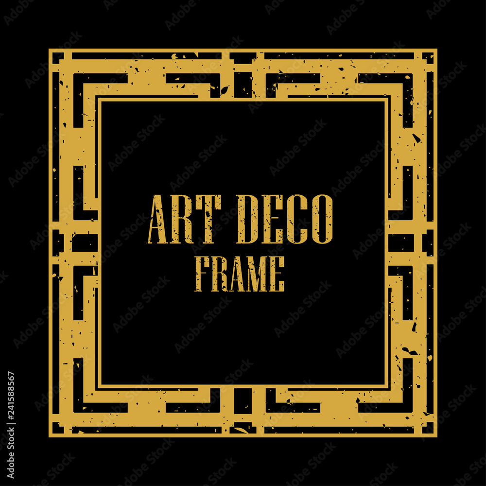 Art Deco Retro Frame