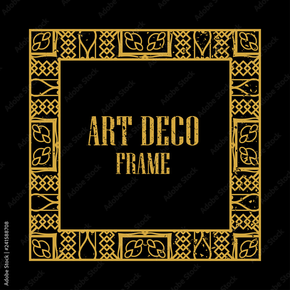 Art Deco Retro Frame Art Deco Retro Frame