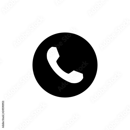 Call icon vector. Phone icon vector. telephone icon