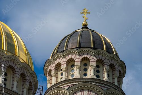 The Nativity of Christ Cathedral (Kristus Piedzimsanas pareizticigo katedrale). Riga, Latvia photo