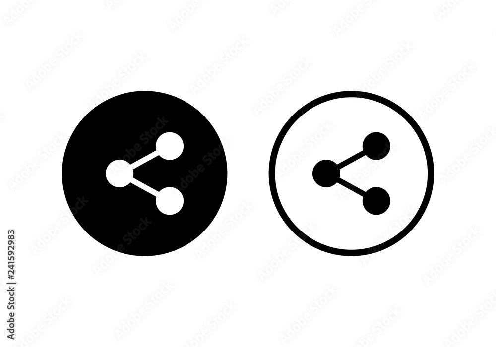 share icon vector. Share vector icon share icon vector. Share vector icon