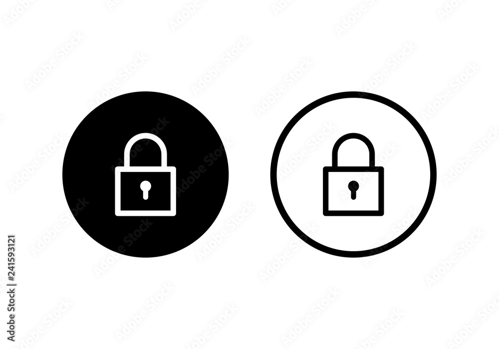 Lock icon vector. Encryption icon. Lock Icon in trendy flat style isolated. Security symbol Lock icon vector. Encryption icon. Lock Icon in trendy flat style isolated. Security symbol