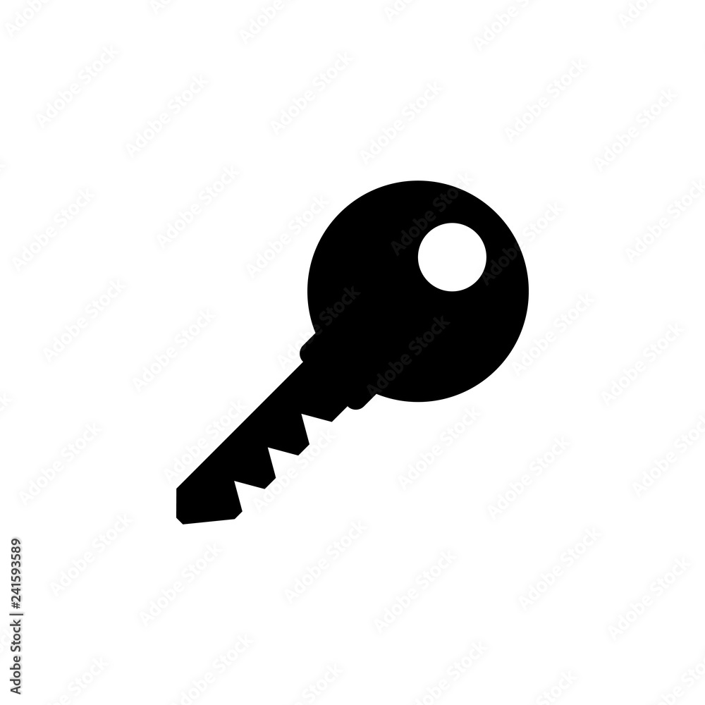 Key icon vector. Key vector icon. Key symbol for web site design Stock  Vector | Adobe Stock