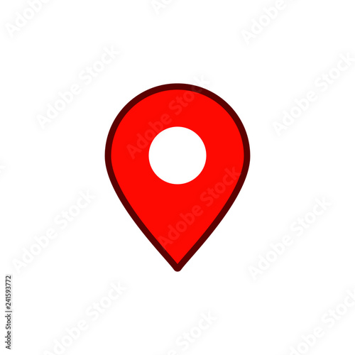 Location icon, map pin