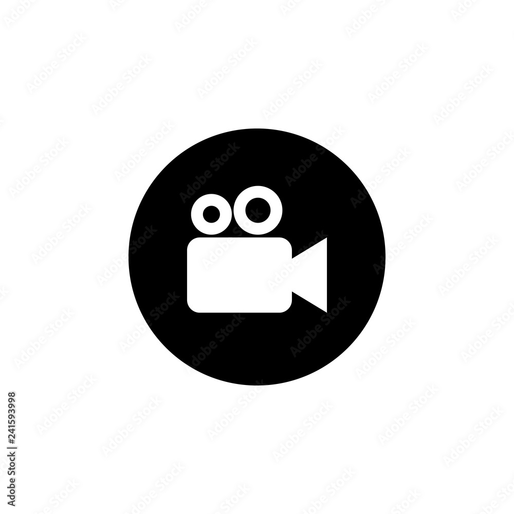 Video camera icon vector. Video Camera. Camera Icons. Movie Sign. Cinema Video camera icon vector. Video Camera. Camera Icons. Movie Sign. Cinema