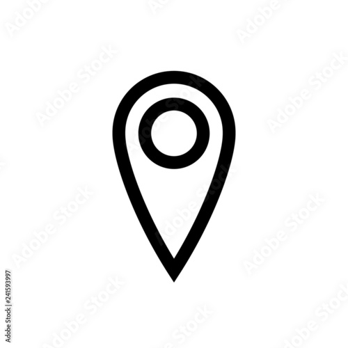 Location icon, map pin