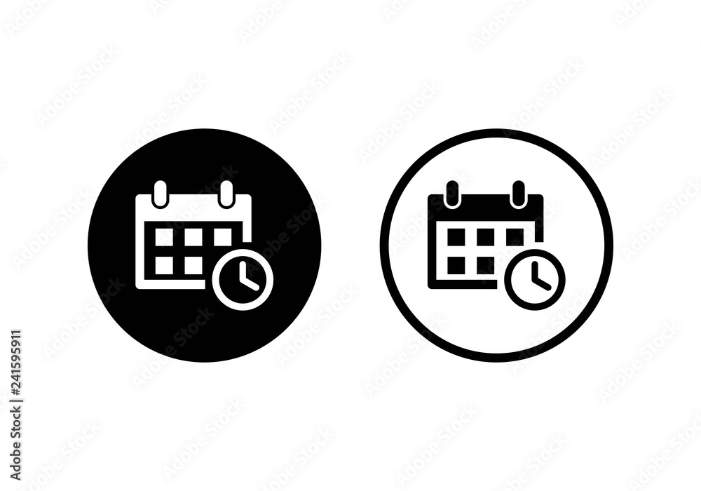 calendar icon vector. Calender symbol calendar icon vector. Calender symbol