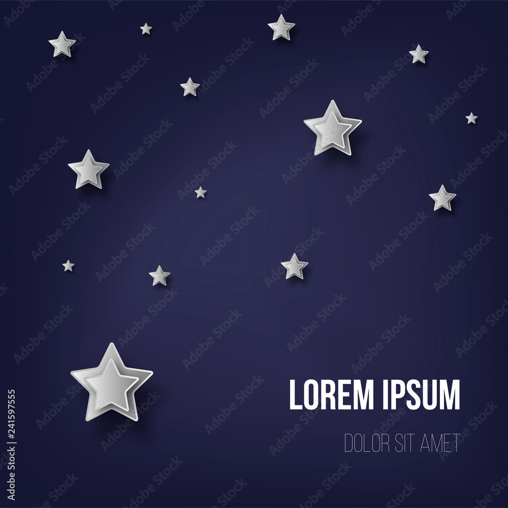 Vector rocket, space, planets, stars, cut from paper, 3d. Used for posters, posters, postcards, banners, backgrounds Vector rocket, space, planets, stars, cut from paper, 3d. Used for posters, posters, postcards, banners, backgrounds