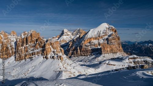 Schilderij op canvas Dolomiti, Tofane, Cortina d'Ampezzo
