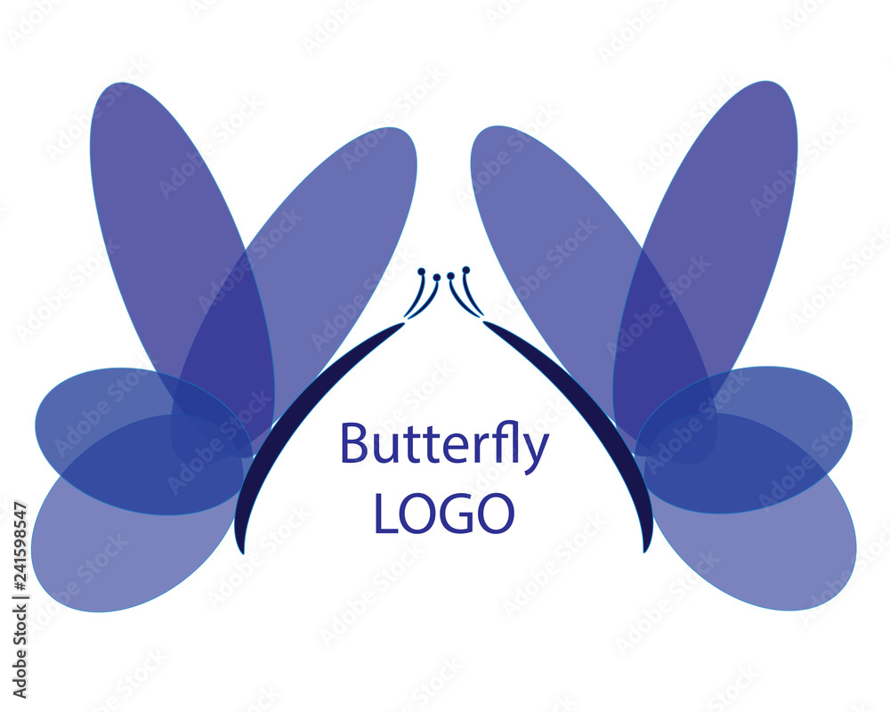Logo-Abstract Butterfy Logo