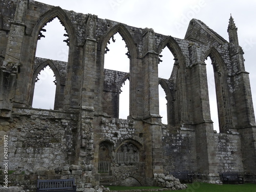 bolton abbey in yourkshire england photo