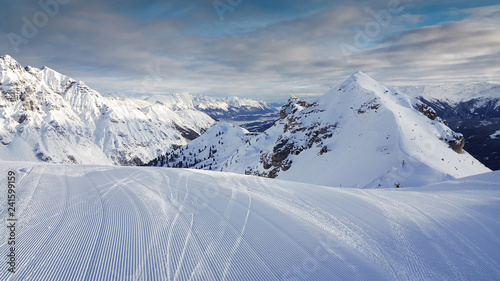 Skiing in Austrain Alps