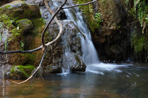 Waterfall with a long exposure