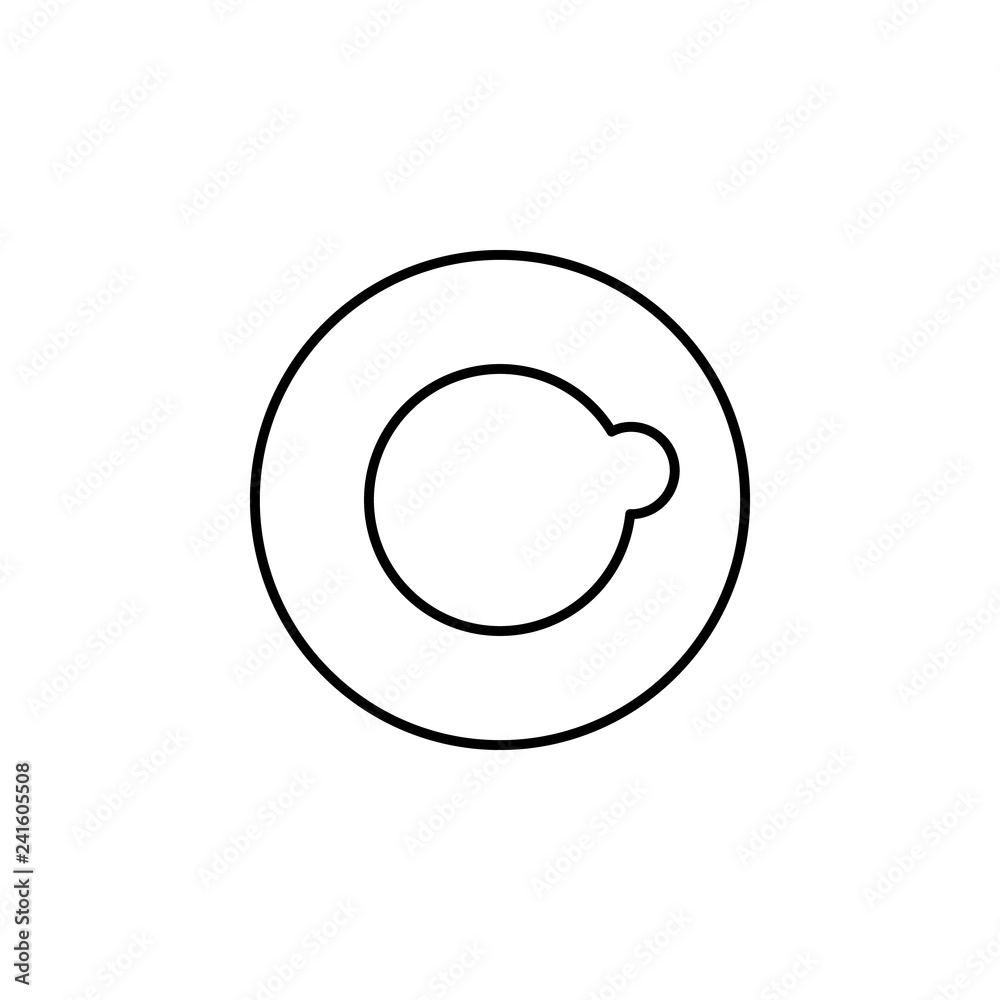 Turkish coffee, or espresso icon. Can be used for web, logo, mobile app, UI, UX