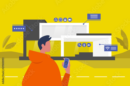 The interface of smart home