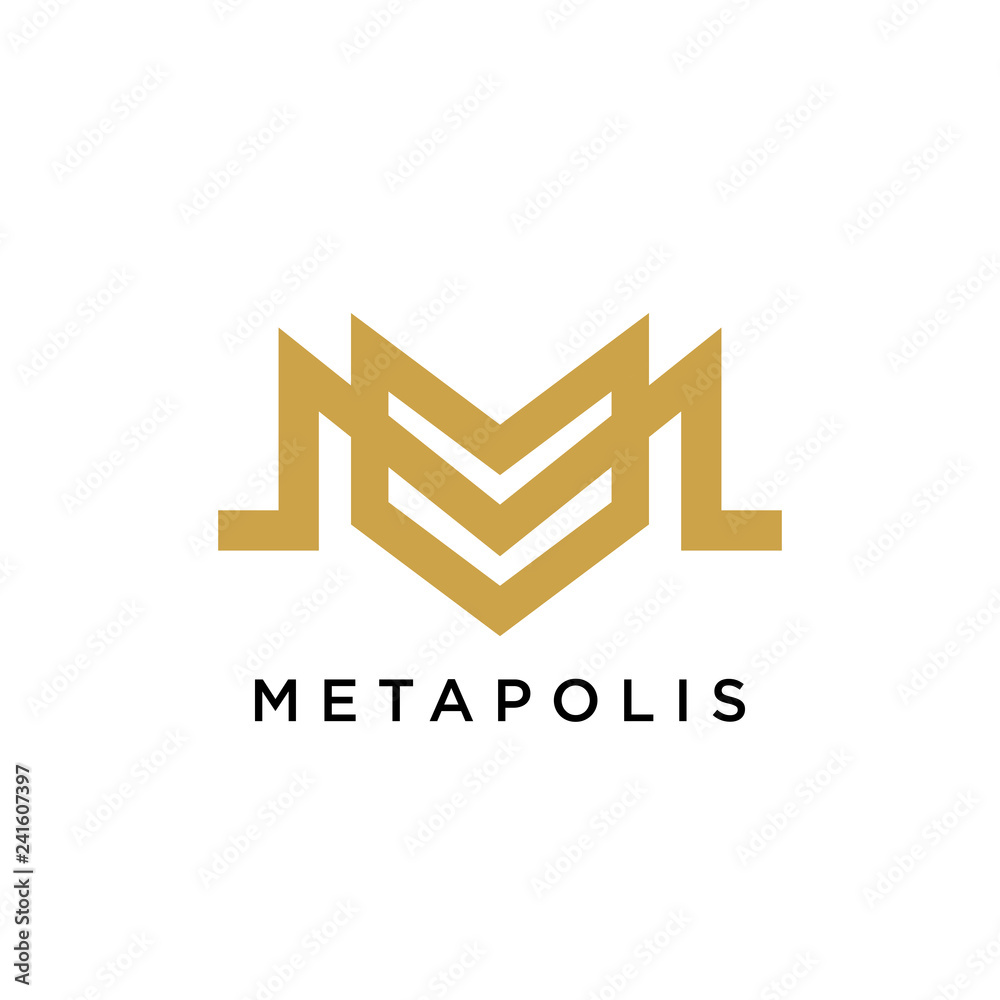M Logo concept. Creative Minimal design template. Symbol for Corporate Business Identity. Creative Vector element M Logo concept. Creative Minimal design template. Symbol for Corporate Business Identity. Creative Vector element