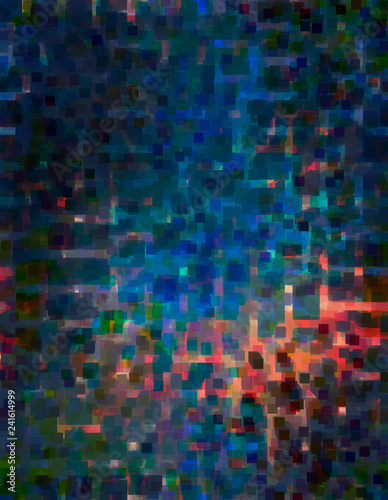 Pixel color pattern