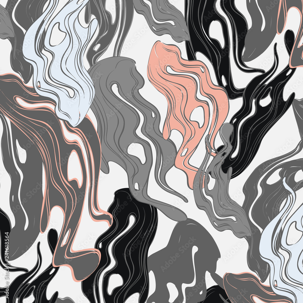 Grunge expressive splash cool liquid background. Cloth texture design. Surface dynamic background. Vector art Grunge expressive splash cool liquid background. Cloth texture design. Surface dynamic background. Vector art